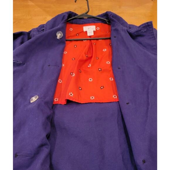 Levi's Double Breasted Blazer Style Jacket Women's Sz M Vintage Retro Gorpcore - Picture 10 of 14